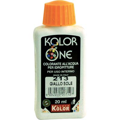 COLORANTE ACQUA KOLORONE - 213 GIALLO SOLE ML 20