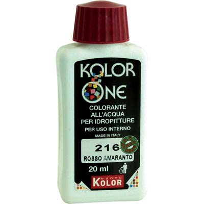 COLORANTE ACQUA KOLORONE - 216 ROSSO AMARANTO ML 20
