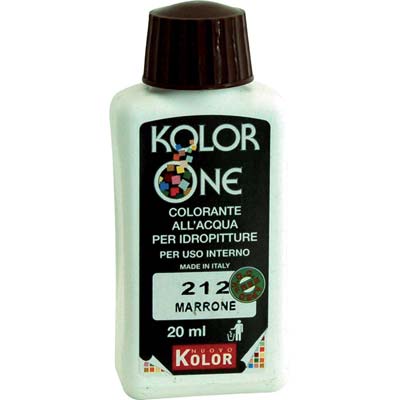 COLORANTE ACQUA KOLORONE - 212 MARRONE ML 20