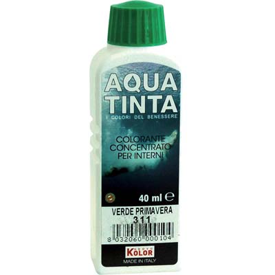 COLORANTE ACQUA AQUATINTA - 311 VERDE PRIMAVERA ML 40