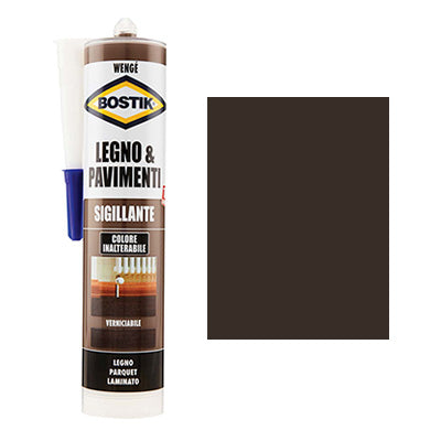 SILICONE ACRILICO LEGNO PAVIMENTI BOSTIK - WENGE ML 300