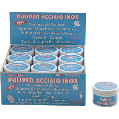 PASTA LUCIDA ACCIAIO INOX PULIPER - GR 65
