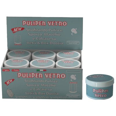 PASTA RIMUOVI CALCARE VETRO DOCCIA PULIPER - GR 65