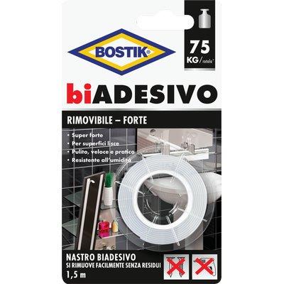 NASTRO BIADESIVO RIMOVIBILE BOSTIK - MM 19 ML 1,5
