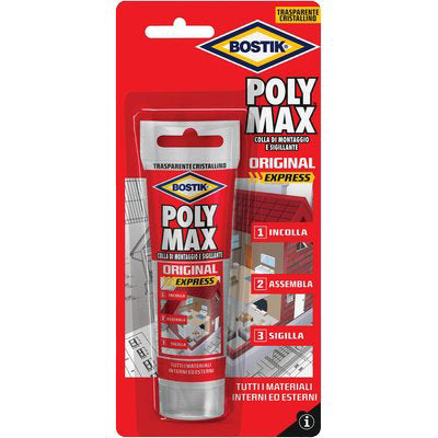 BOSTIK POLYMAX ORIGINAL EXPRESS - TRASPARENTE GR 75