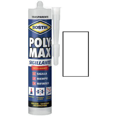 BOSTIK POLYMAX SIGILLANTE - TRASPARENTE ML 280