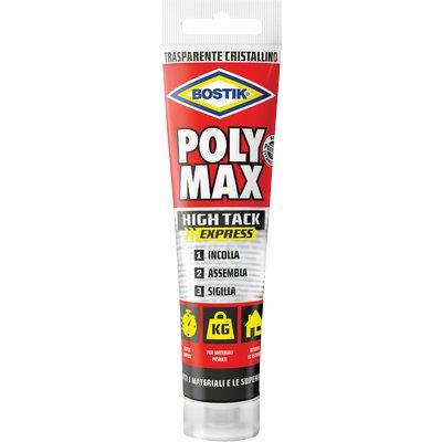 BOSTIK POLYMAX HIGH TACK EXPRESS - TRASPARENTE GR 115
