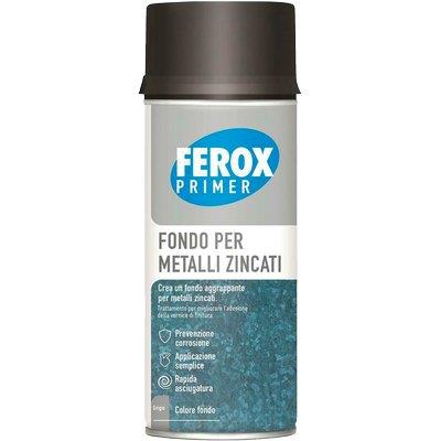 FONDO AGGRAPPANTE SPRAY FEROX AREXONS - LAMIERA ZINCATA ML 400