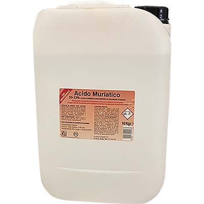 ACIDO CLORIDRICO MURIATICO 30-33% - KG 10