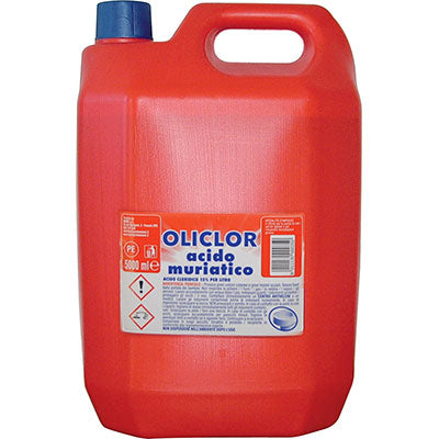 ACIDO CLORIDRICO MURIATICO 15% OLICLOR - LT 5
