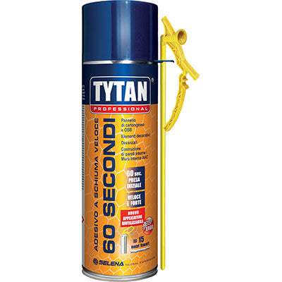SCHIUMA POLIURETANICA UNIVERSALE 60 SECONDI TYTAN - MANUALE ML 300