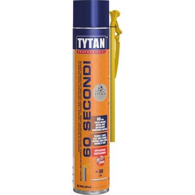 SCHIUMA POLIURETANICA UNIVERSALE 60 SECONDI TYTAN - MANUALE ML 750