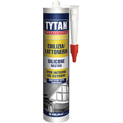 SILICONE NEUTRO TYTAN - TRASPARENTE ML 300