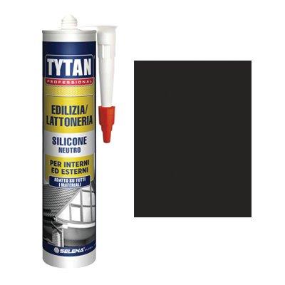 SILICONE NEUTRO TYTAN - NERO ML 300