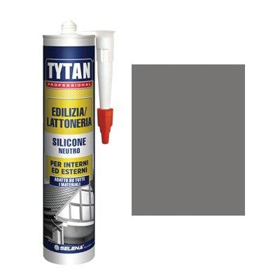 SILICONE NEUTRO TYTAN - GRIGIO RAL 7042 ML 300