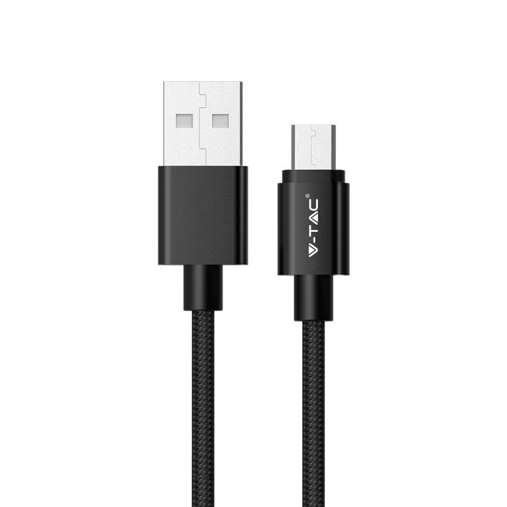 1m Micro USB Cable Black Platinum Series