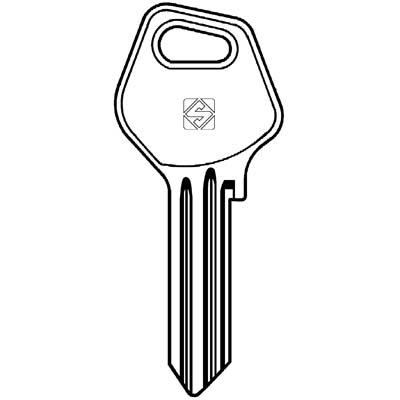 CHIAVE PIATTA VILLATORE VL5RE SILCA - ACCIAIO NICHELATO