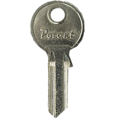 CHIAVE PIATTA POTENT K2730 ORIGINALE - OTTONE NICHELATO
