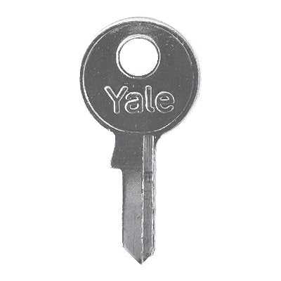 CHIAVE PIATTA YALE YPK750550 ORIGINALE - OTTONE NICHELATO