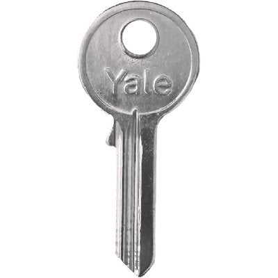 CHIAVE PIATTA YALE YPK750580 ORIGINALE - OTTONE NICHELATO