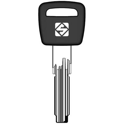 CHIAVE PUNZONATA CISA CS156AP SILCA - OTTONE NICHELATO