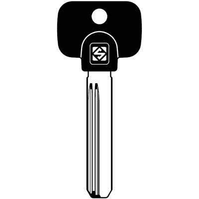 CHIAVE PUNZONATA MULTLOCK MTK4RPX SILCA - ALPACCA