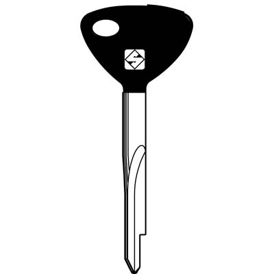 CHIAVE A CROCE FIAM XF1P SILCA - ACCIAIO NICHELATO