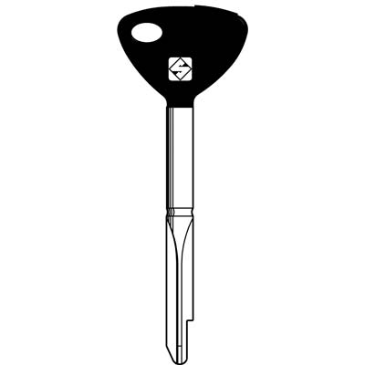 CHIAVE A CROCE YALE XY5P SILCA - ACCIAIO NICHELATO