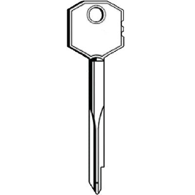 CHIAVE A CROCE CISA 00210 ORIGINALE - ACCIAIO NICHELATO