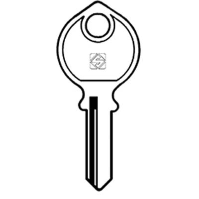 CHIAVE PIATTA GLOBE GL1R SILCA - ACCIAIO NICHELATO