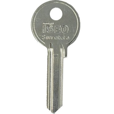 CHIAVE PIATTA ISEO 020159 ORIGINALE - OTTONE NICHELATO