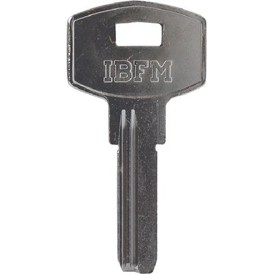 CHIAVE PUNZONATA IBFM K-2303 ORIGINALE - OTTONE NICHELATO
