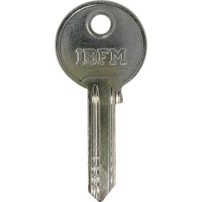 CHIAVE PIATTA IBFM K2302 ORIGINALE - OTTONE NICHELATO