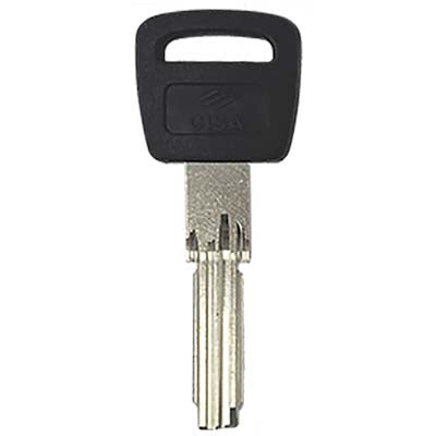 CHIAVE PUNZONATA CISA 00620.90 ORIGINALE - OTTONE NICHELATO CS62AP