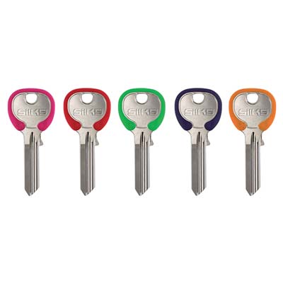 CHIAVE PIATTA ISEO IE6DZ SILKY SILCA - OTTONE NICHELATO