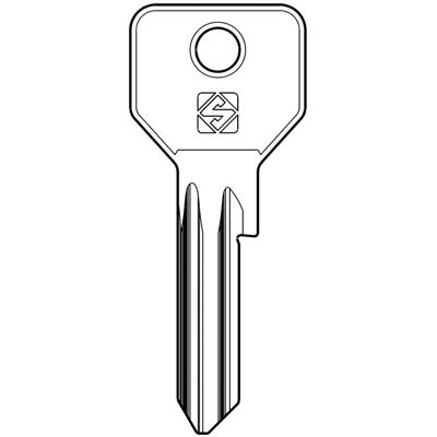 CHIAVE PIATTA CISA CS119 SILCA - ACCIAIO NICHELATO