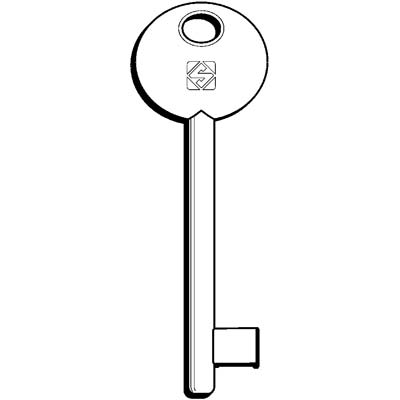 CHIAVE PATENT 6P2D SILCA - OTTONE