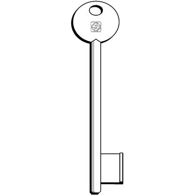CHIAVE PATENT 6P7S SILCA - OTTONE