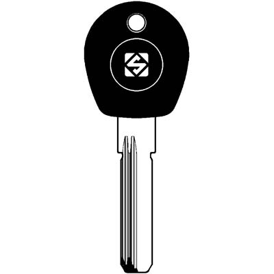 CHIAVE PUNZONATA MOIA MO1RP SILCA - OTTONE NICHELATO