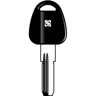 CHIAVE PUNZONATA POTENT PT5RP SILCA - OTTONE NICHELATO