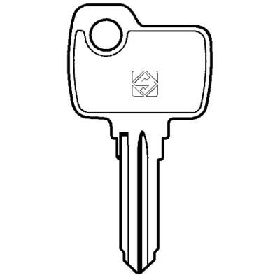 CHIAVE AUTO FARMA FAR2R SILCA - ACCIAIO NICHELATO