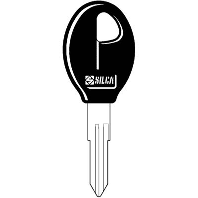 CHIAVE AUTO NISSAN NSN11BP SILCA - ACCIAIO NICHELATO