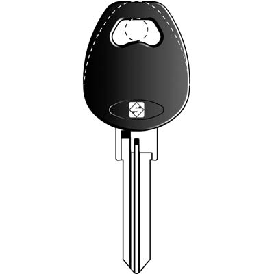CHIAVE AUTO AXA AX1RP SILCA - ACCIAIO NICHELATO