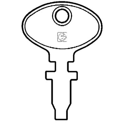 CHIAVE AUTO FIAT FA1 SILCA - ACCIAIO NICHELATO