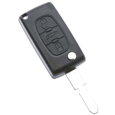 GUSCIO CHIAVE AUTO RENAULT NE78BRS8 SILCA - PULSANTI 3