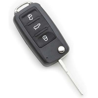 GUSCIO CHIAVE AUTO VOLKSWAGEN HU66BRS8 SILCA - PULSANTI 3