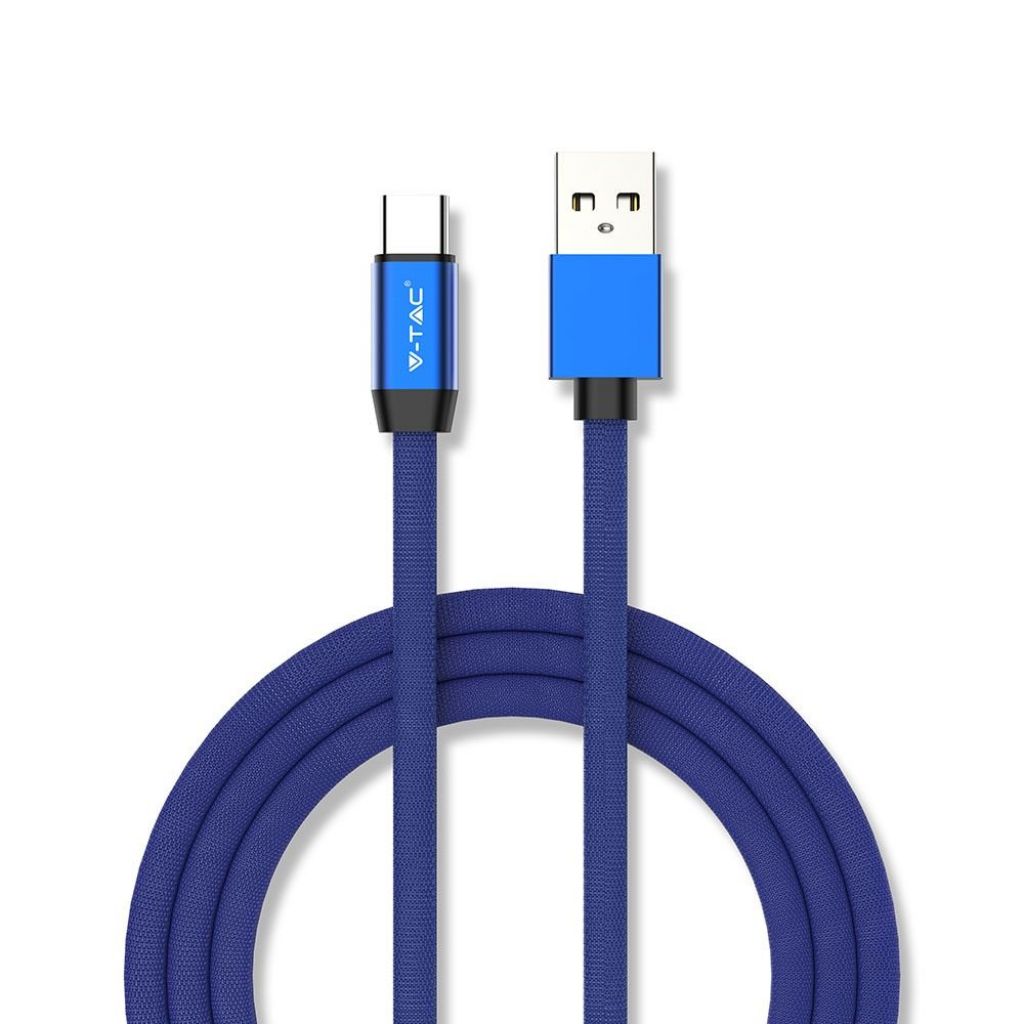 1m Type C USB Cable Blue Ruby Series