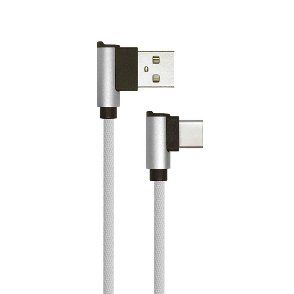 1m Type C USB Cable Grey Diamond Series