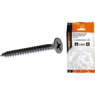 VITE CARTONGESSO TTP SELF WORKIT - FOSFATATA NERA CAVA PH MM 4,2X75 CF=PZ 10