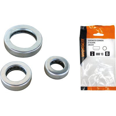 CUSCINETTO CERNIERA A SALDARE ZINCATO SELF WORKIT - MM 11 CF=PZ 4